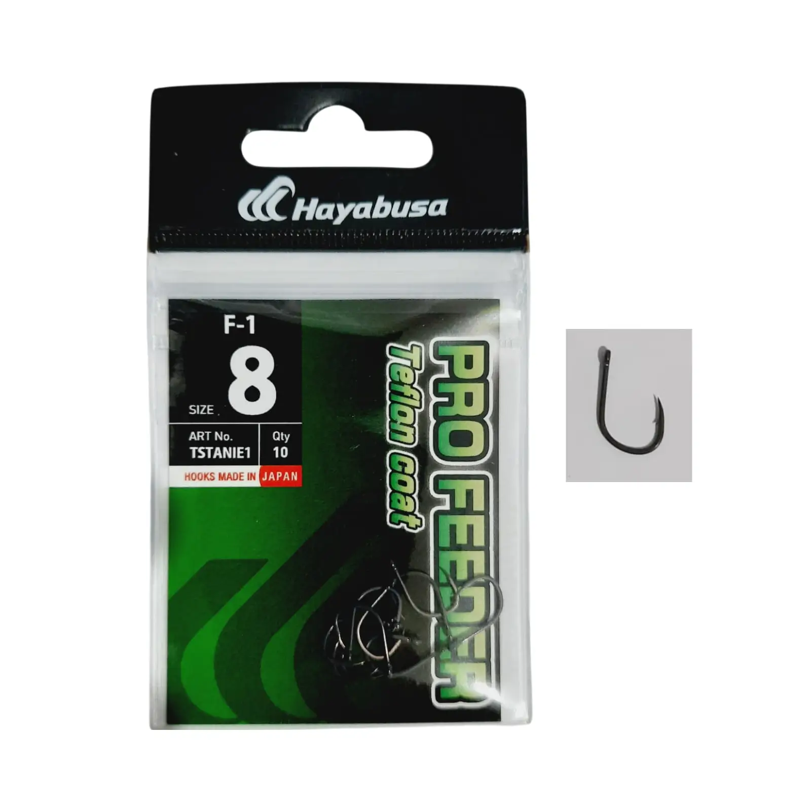 Cârlige Hayabusa F1 Feeder NRB, Nr.6 - Nr.12, 10buc plic NR.8
