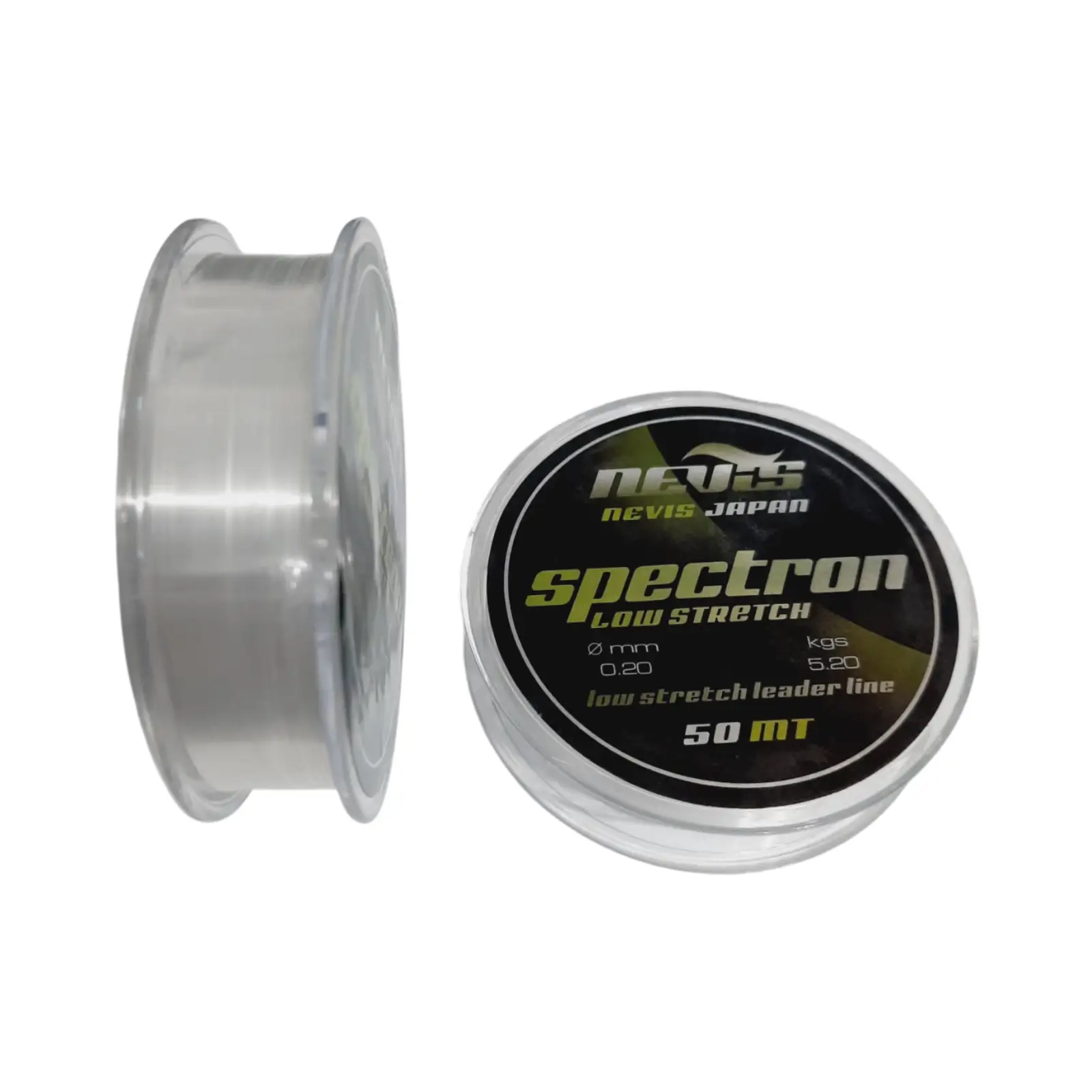 Fir Monofilament Nevis Spectron 50m Transparent 0,20mm, 50M
