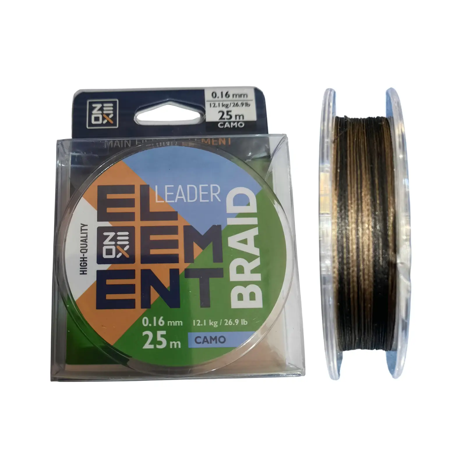 Fir Textil Zeox Element Leader Camo 25m 0,16mm, 25M