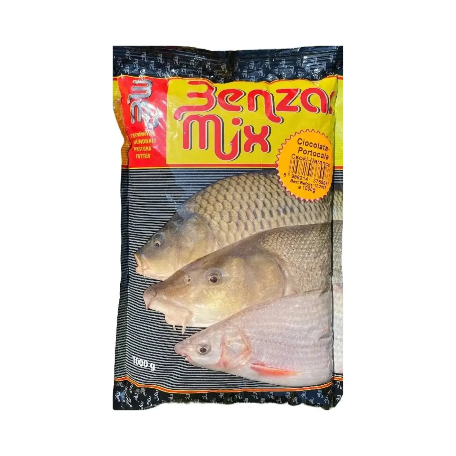 Nadă Benzar Mix 1kg - Mix Versatil pentru Crap, Caras 1kg, Cioco Porto