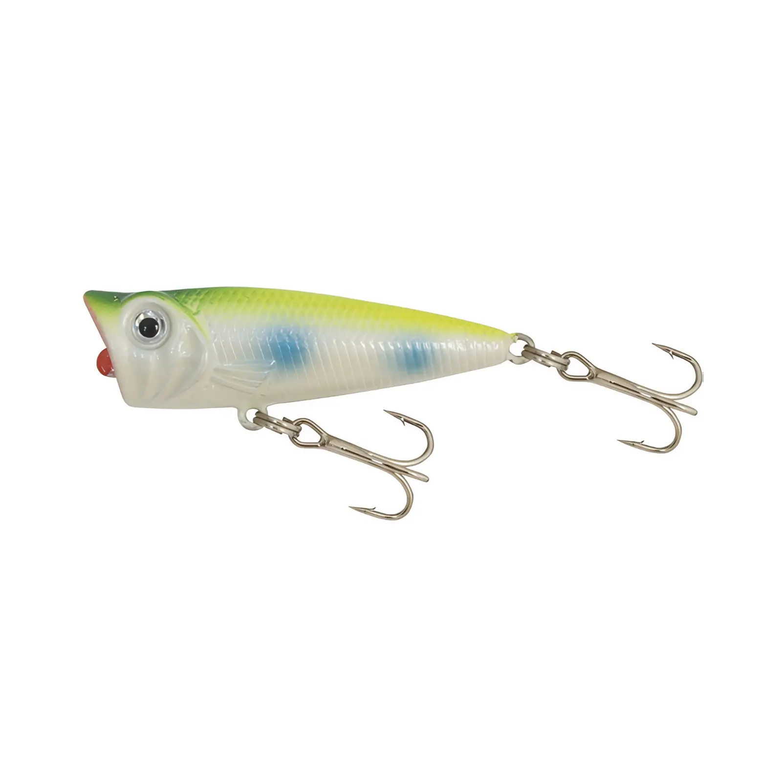 Vobler Kamasaki Popper 5cm 4.5g Alb-Lămâie