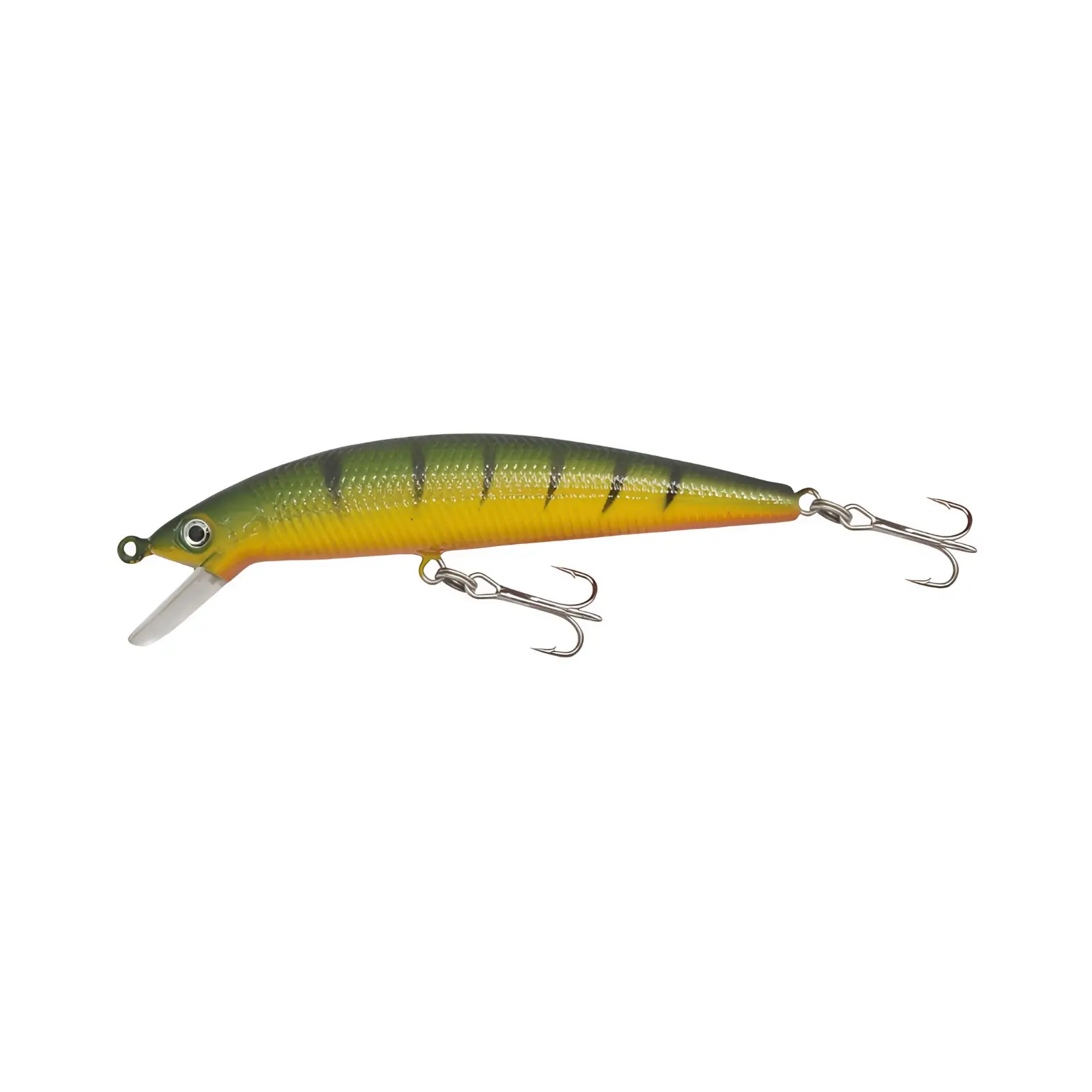 Vobler Kamasaki Minnow Oblete 9.5cm 4g Spate verde inchis, abdomen galben-orange
