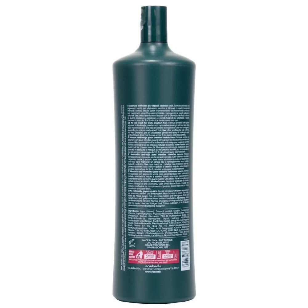 Fanola No Red Masca Anti-Rosu pentru Par Saten Inchis 1000 ml [2]