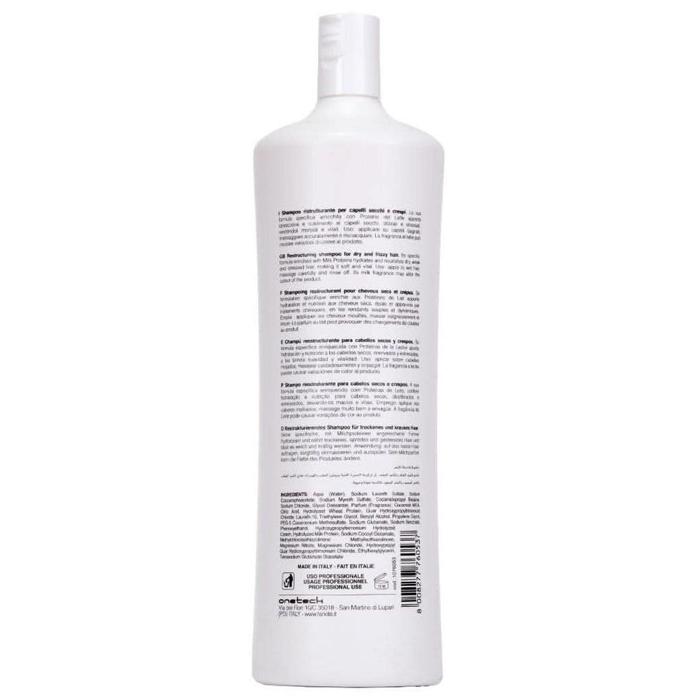 Fanola Nourishing Sampon Restructurant cu Proteine din Lapte 1000 ml [2]