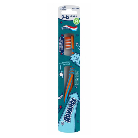 Periute dinti - Aquafresh Advance Soft Periuta de Dinti pentru Copii 9-12 Ani 1 Bucata
