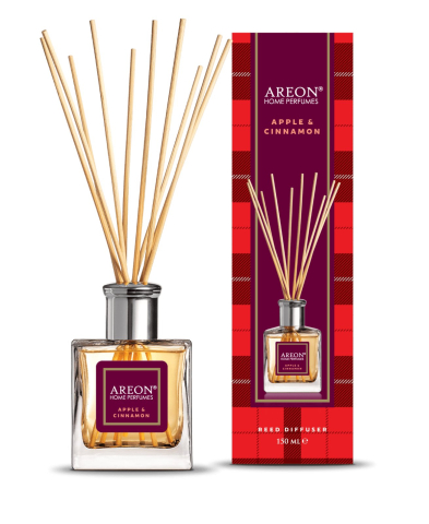 Odorizante - Areon Home Perfumes Odorizant de Camera cu Betisoare Apple & Cinnamon 150 ml