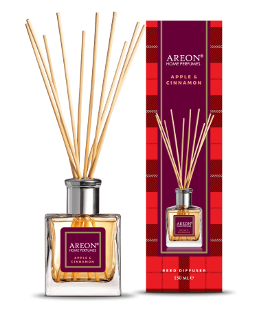 Odorizante - Areon Home Perfumes Odorizant de Camera cu Betisoare Apple & Cinnamon 150 ml