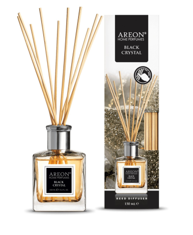 Odorizante - Areon Home Perfumes Odorizant de Camera cu Betisoare Black Crystal 150 ml