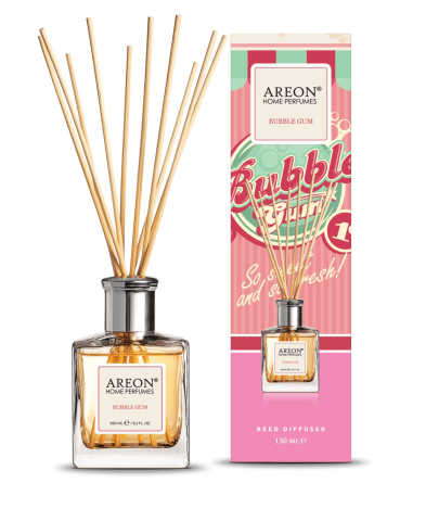 Odorizante - Areon Home Perfumes Odorizant de Camera cu Betisoare Bubble Gum 150 ml