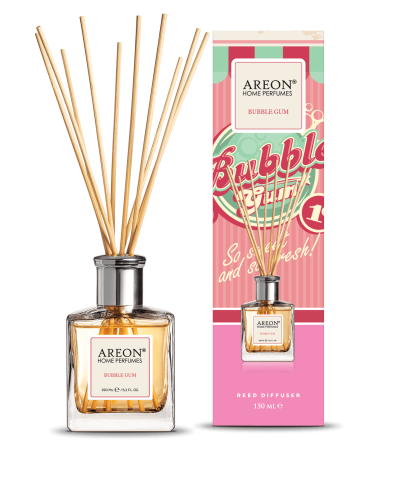 Odorizante - Areon Home Perfumes Odorizant de Camera cu Betisoare Bubble Gum 150 ml