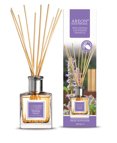 Odorizante - Areon Home Perfumes Odorizant de Camera cu Betisoare Patchouli, Lavender & Vanilla 150 ml