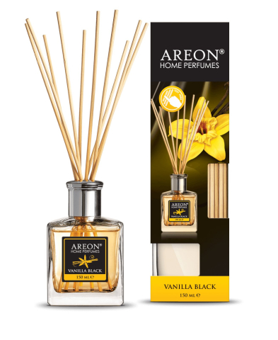 Odorizante - Areon Home Perfumes Odorizant de Camera cu Betisoare Vanilla Black 150 ml
