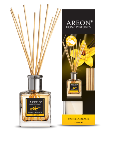 Odorizante - Areon Home Perfumes Odorizant de Camera cu Betisoare Vanilla Black 150 ml