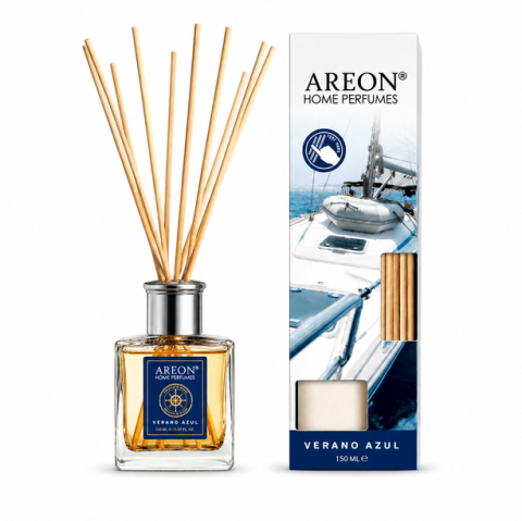 Odorizante - Areon Home Perfumes Odorizant de Camera cu Betisoare Verano Azul 150 ml
