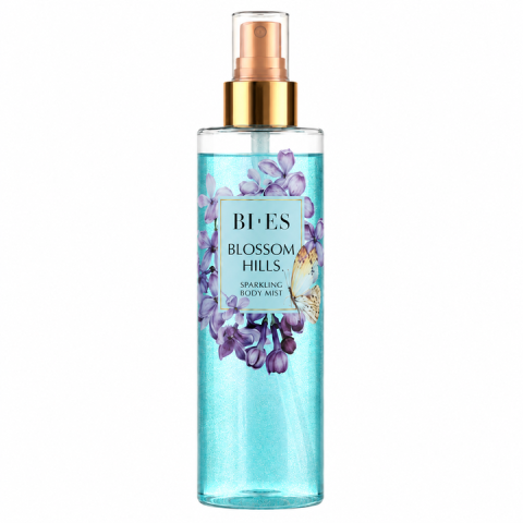 Spray corp - Bi-Es Blossom Hills Spray de Corp cu Sclipici 200 ml
