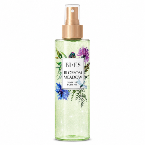 Spray corp - Bi-Es Blossom Meadow Spray de Corp cu Sclipici 200 ml