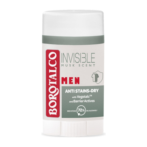 Barbati - Borotalco Men Invisible Deodorant Stick pentru Barbati 40 ml