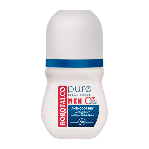 Barbati - Borotalco Men Pure Deodorant Roll-On pentru Barbati 50 ml