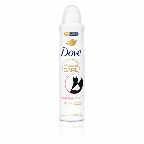 Ingrijire corp - Dove Advanced Care Invisible Care Antiperspirant Spray 72h 250 ml