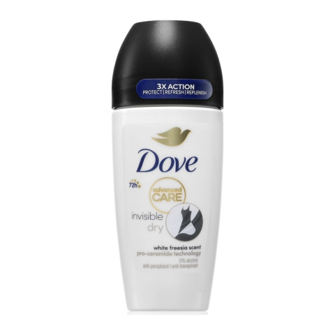 Deodorante femei - Dove Advanced Care Invisible Dry Antiperspirant Roll-On pentru Femei 50 ml