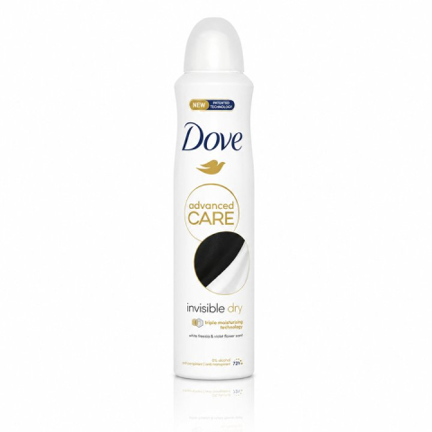 Deodorante femei - Dove Advanced Care Invisible Dry Antiperspirant Spray 72h 250 ml