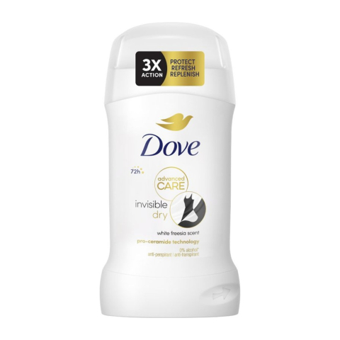 Deodorante femei - Dove Advanced Care Invisible Dry Antiperspirant Stick pentru Femei 40 ml