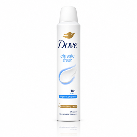 Ingrijire corp - Dove Classic Fresh Antiperspirant Spray 48h 250 ml