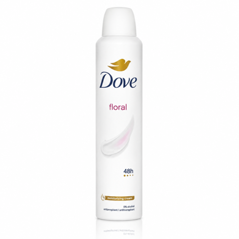 Ingrijire corp - Dove Floral Antiperspirant Spray 48h 250 ml