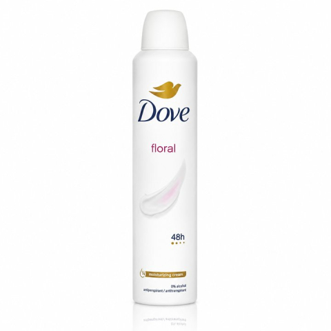 Deodorante femei - Dove Floral Antiperspirant Spray 48h 250 ml