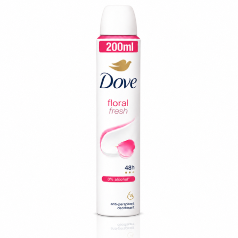 Ingrijire corp - Dove Floral Fresh Antiperspirant Spray 48h 200 ml