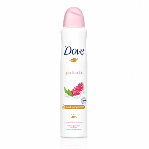 Ingrijire corp - Dove Go Fresh Antiperspirant Spray Rodie si Verbina 250 ml