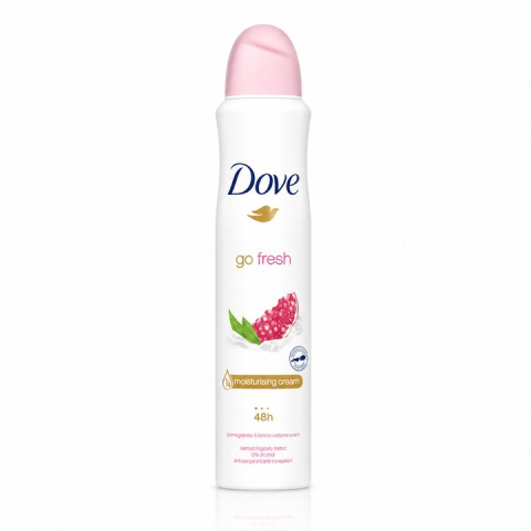 Deodorante femei - Dove Go Fresh Antiperspirant Spray Rodie si Verbina 250 ml
