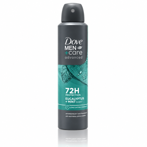 Ingrijire corp - Dove Men+Care Advanced Eucalyptus + Mint Antiperspirant Spray 72h 250 ml