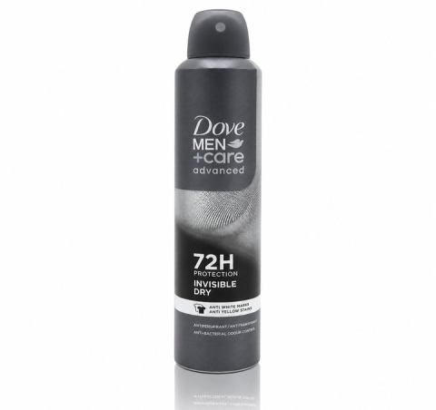 Deodorante - Dove Men+Care Advanced Invisible Dry Antiperspirant Spray 72h 250 ml