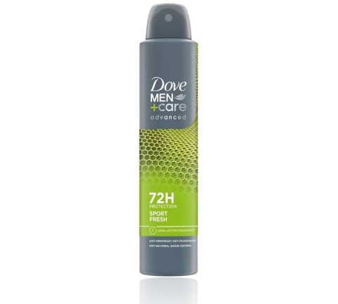 Deodorante - Dove Men+Care Advanced Sport Fresh Antiperspirant Spray 72h 250 ml