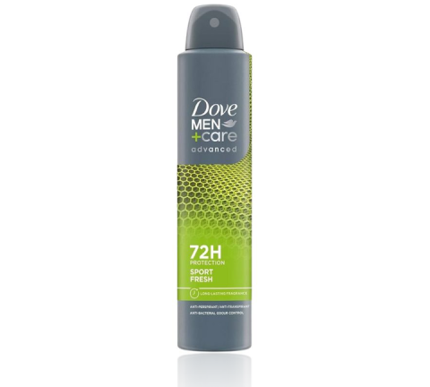Ingrijire corp - Dove Men+Care Advanced Sport Fresh Antiperspirant Spray 72h 250 ml