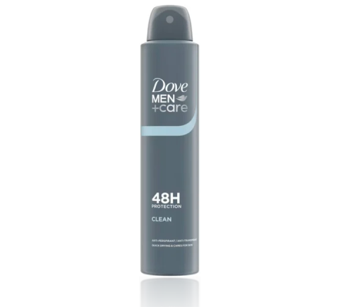Ingrijire corp - Dove Men+Care Clean Antiperspirant Spray 48h 200 ml
