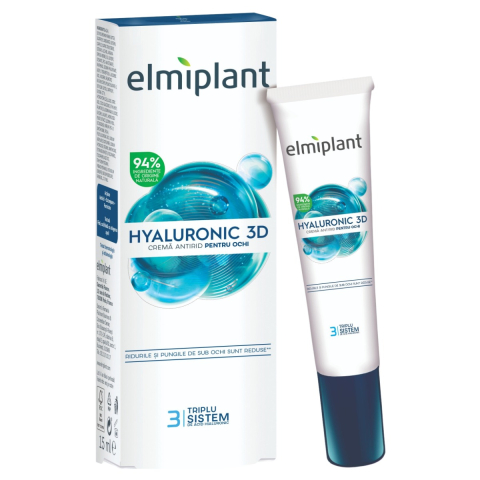 Ingrijire ochi - Elmiplant Hyaluronic 3D Crema Antirid pentru Ochi 15 ml