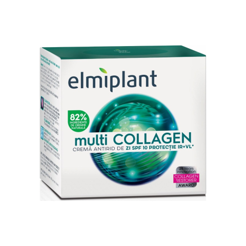 Ingrijire ten - Elmiplant Multi Collagen Crema Antirid de Zi SPF 10 50 ml