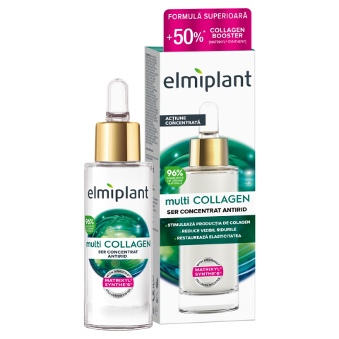 Ingrijire ten - Elmiplant Multi Collagen Ser Antirid pentru Fata 30 ml