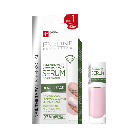 Manichiura - Eveline Nail Therapy Professional Ser Regenerant si Intaritor pentru Unghii 8 ml