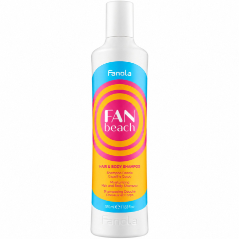 Dus si baie - Fanola FAN Beach Sampon Hidratant pentru Par si Corp 350 ml