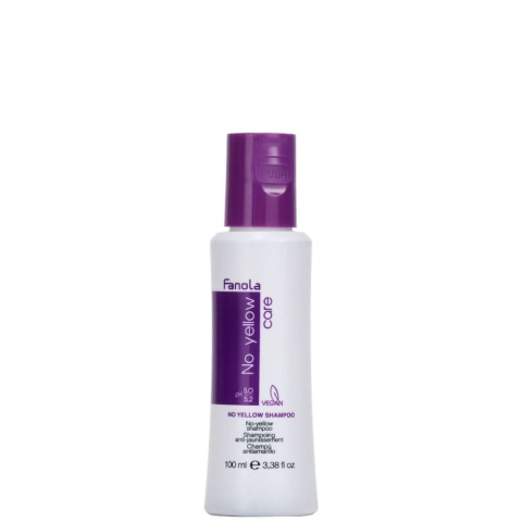Ingrijire par - Fanola No Yellow Care Sampon Antigalben pentru Par Blond si Grizonat 100 ml