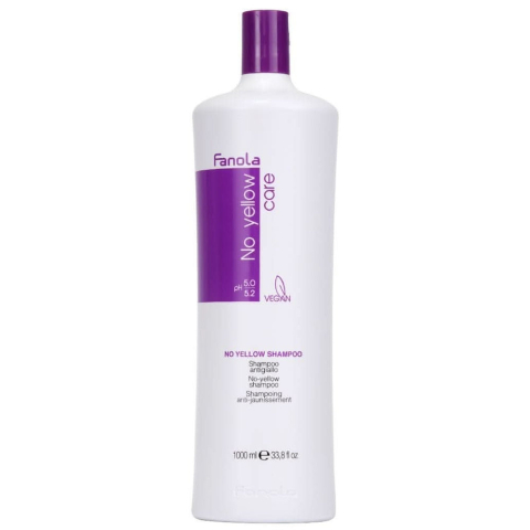 Ingrijire par - Fanola No Yellow Care Sampon Antigalben pentru Par Blond si Grizonat 1000 ml