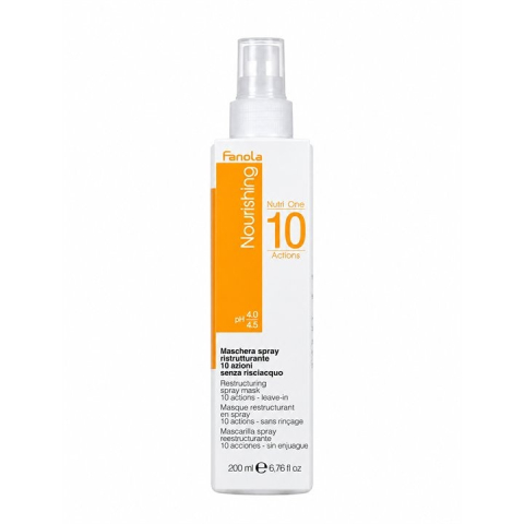 Ingrijire par - Fanola Nourishing Nutri One 10 Actions Masca Spray Restructuranta fara Clatire 200 ml