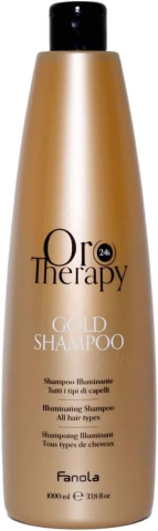 Ingrijire par - Fanola Oro Therapy 24k Gold Sampon Iluminator pentru Toate Tipurile de Par 1000 ml