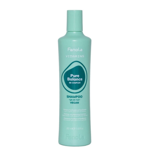 Ingrijire par - Fanola Vitamins Pure Balance Be Complex Sampon Purificator pentru Scalp Gras si Matreata 350 ml
