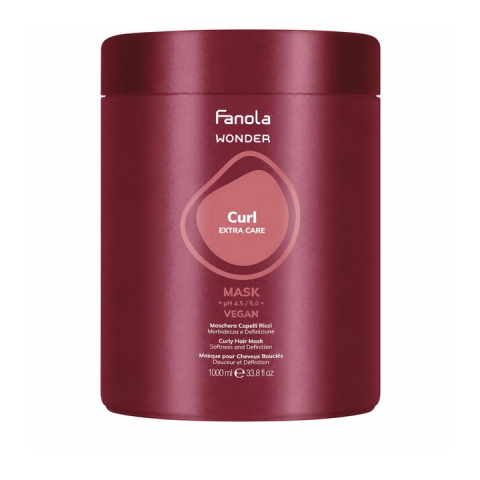 Ingrijire par - Fanola Wonder Curl Extra Care Masca de Par pentru Par Cret 1000 ml