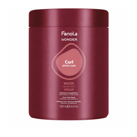 Ingrijire par - Fanola Wonder Curl Extra Care Masca de Par pentru Par Cret 1000 ml