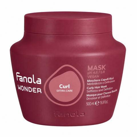 Ingrijire par - Fanola Wonder Curl Extra Care Masca de Par pentru Par Cret 500 ml